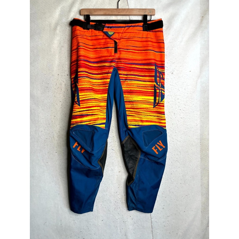 Fly Racing Kinetic Wave MX Riding Gear MX Motocross Pants Unisex 34W Multicolor
